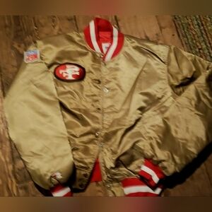 Starter Red Quilted Jacket